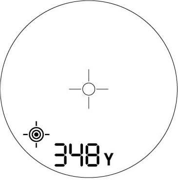 Bushnell Bullseye Mode Laser Rangefinder
