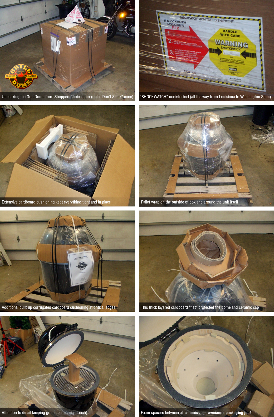 Grill Dome Packaging Grill Dome Packaging