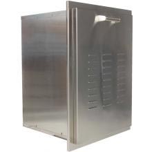 outdoor kitchen propane tank bins