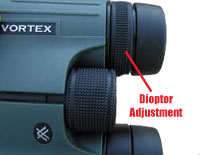 Dioptor Adjustment